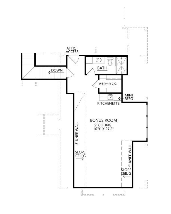 Farmhouse Floor Plan - Other Floor Plan #1074-69