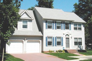Dream House Plan - Exterior - Front Elevation for Colonial House Plan #1053-66 - 3 bed, 2.5 bath