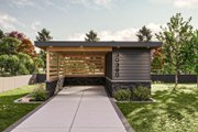 Modern Style House Plan - 0 Beds 0 Baths 192 Sq/Ft Plan #455-573 