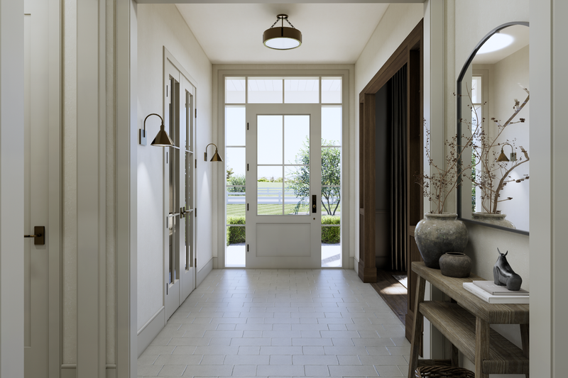 Home Plan - Interior - Entry 1 for Farmhouse House Plan #1114-122 - 3 bed, 2.5 bath