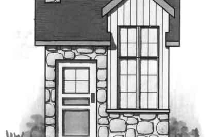 Dream House Plan - Cottage Exterior - Front Elevation Plan #23-463