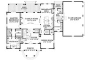 Traditional Style House Plan - 4 Beds 5.5 Baths 4527 Sq/Ft Plan #137-292 