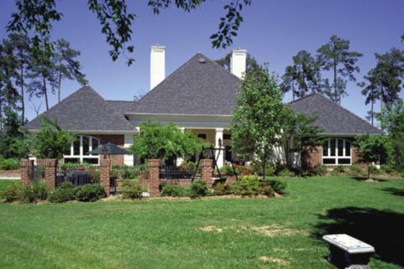 Home Plan - Exterior - Other Elevation 2 for European House Plan #45-333 - 4 bed, 4.5 bath