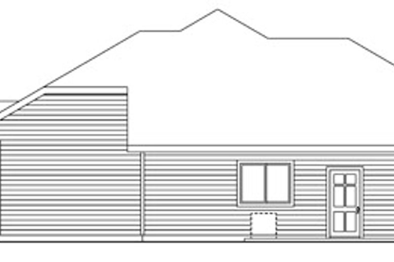 Home Plan - Exterior - Other Elevation for Craftsman House Plan #124-773 - 3 bed, 2.5 bath