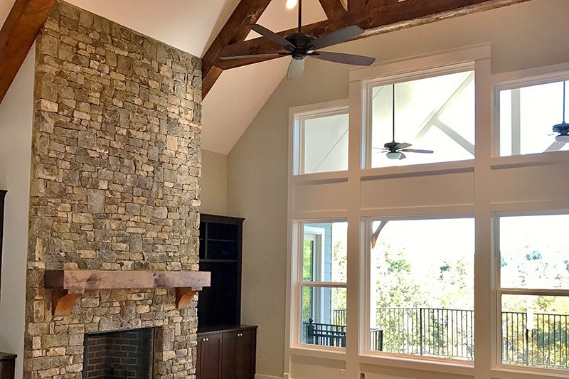 Dream House Plan - Interior - Family Room for Craftsman House Plan #437-85 - 4 bed, 4.5 bath