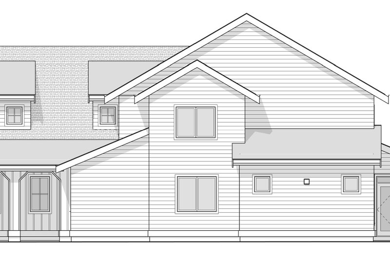 Home Plan - Exterior - Other Elevation 1 for Farmhouse House Plan #1114-64 - 4 bed, 2.5 bath