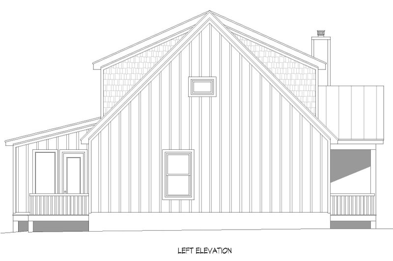 Dream House Plan - Exterior - Other Elevation 1 for Country House Plan #932-759 - 4 bed, 3.5 bath