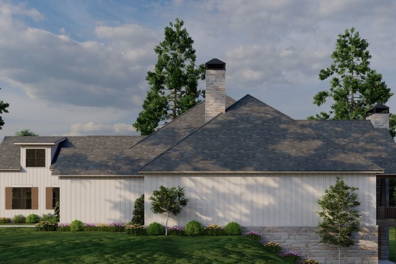 Dream House Plan - Exterior - Other Elevation 5 for Craftsman House Plan #923-364 - 3 bed, 3.5 bath