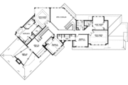 Craftsman Style House Plan - 5 Beds 4.5 Baths 4375 Sq/Ft Plan #132-166 
