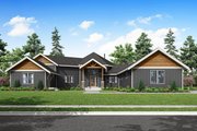 Craftsman Style House Plan - 3 Beds 2.5 Baths 3713 Sq/Ft Plan #124-1359 