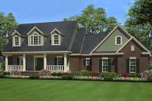 Traditional Exterior - Front Elevation Plan #21-329