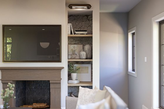 Interior - Family Room 2 for Cottage House Plan #455-649 - 3 bed, 2.5 bath