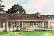 Ranch Style House Plan - 3 Beds 2 Baths 1460 Sq/Ft Plan #116-154 