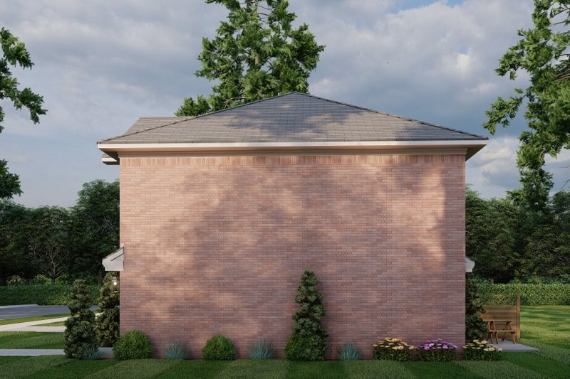 Home Plan - Exterior - Other Elevation 1 for Contemporary House Plan #17-2829 - 8 bed, 4 bath