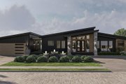 Modern Style House Plan - 2 Beds 2 Baths 2785 Sq/Ft Plan #455-392 