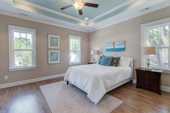 Interior - Master Bedroom for Craftsman House Plan #79-229 - 3 bed, 2.5 bath