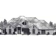 Colonial Style House Plan - 4 Beds 3 Baths 2493 Sq/Ft Plan #310-823 