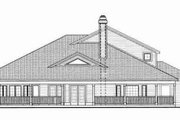 Traditional Style House Plan - 4 Beds 4 Baths 2875 Sq/Ft Plan #72-330 