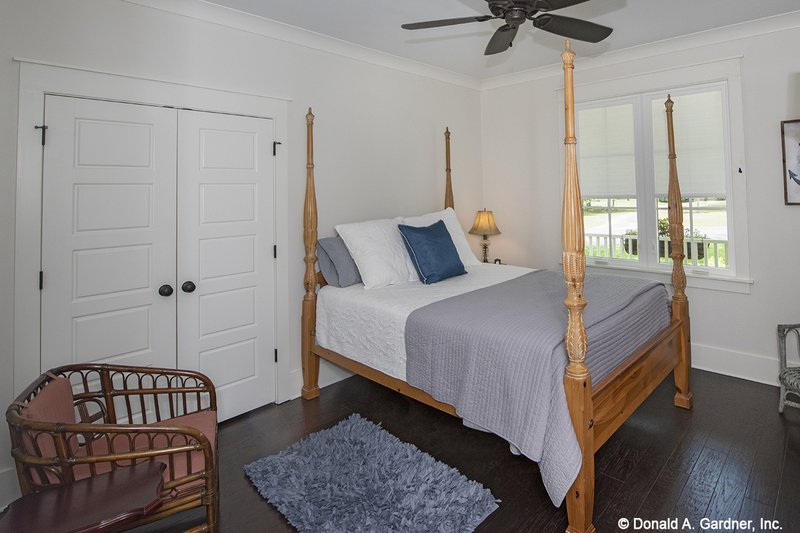 Architectural House Design - Interior - Bedroom 1 for Country House Plan #929-807 - 2 bed, 3 bath