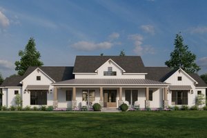 Farmhouse Exterior - Front Elevation Plan #923-365