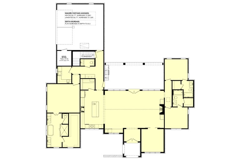 House Plan Design - Floor Plan - Other Floor for Southern House Plan #430-372 - 3 bed, 3.5 bath