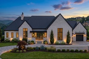 Architectural House Design - Exterior - Front Elevation for Contemporary House Plan #455-798 - 3 bed, 2.5 bath