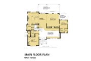Mediterranean Style House Plan - 5 Beds 5 Baths 4206 Sq/Ft Plan #1066-46 