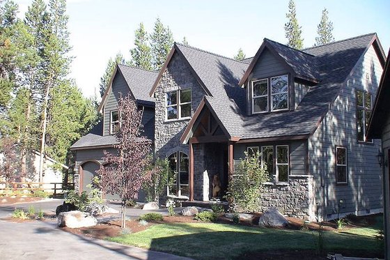 Exterior - Front Elevation 10 for Craftsman House Plan #48-107 - 4 bed, 2.5 bath