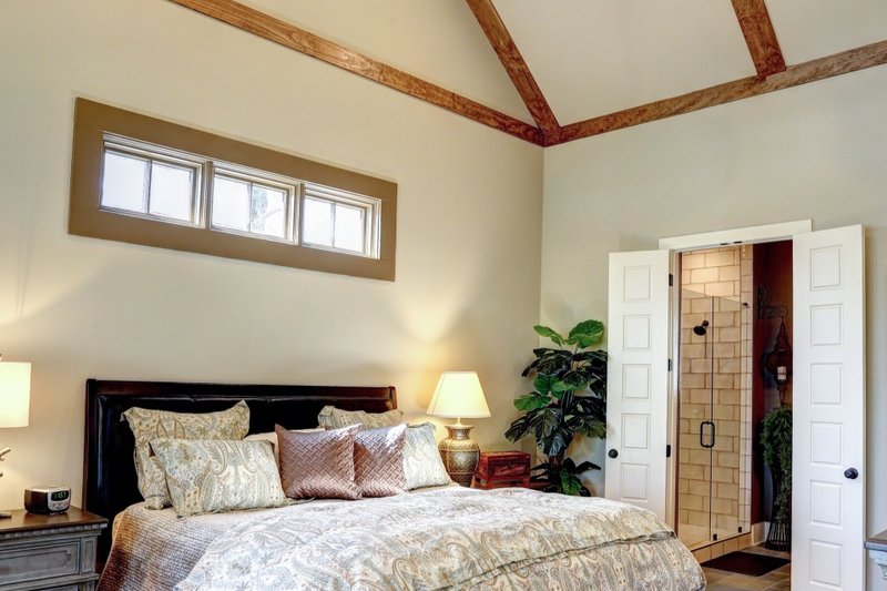 House Plan Design - Interior - Master Bedroom 1 for Ranch House Plan #54-476 - 5 bed, 3 bath