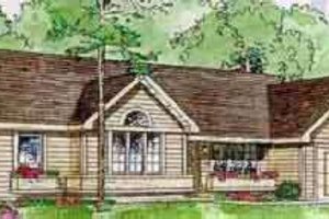 Ranch Exterior - Front Elevation Plan #116-146