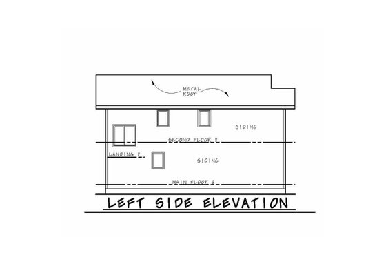 Exterior - Other Elevation for Contemporary House Plan #20-2464 - 12 bed, 12.5 bath