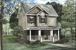 Traditional Exterior - Front Elevation Plan #17-2044