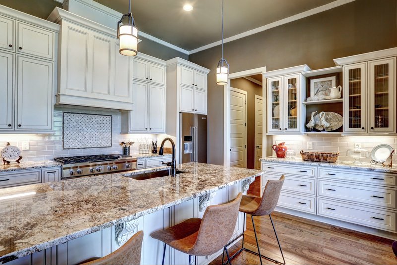 House Plan Design - Interior - Kitchen 1 for Ranch House Plan #54-476 - 5 bed, 3 bath