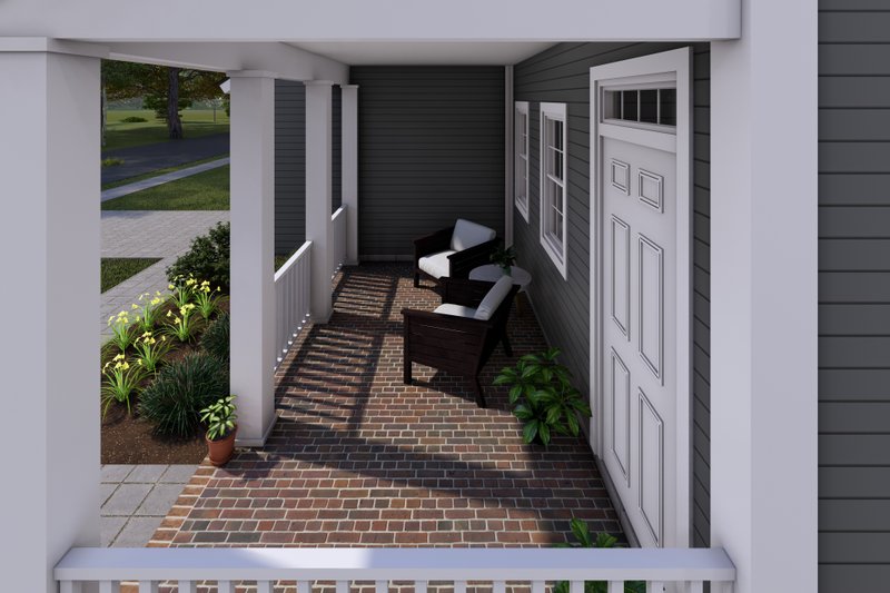 Dream House Plan - Exterior - Other Elevation 3 for Craftsman House Plan #513-12 - 3 bed, 2.5 bath