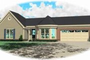 Traditional Style House Plan - 3 Beds 2 Baths 1515 Sq/Ft Plan #81-779 