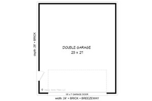 Floor Plan - Main Floor for Traditional House Plan #932-726, 0 bath