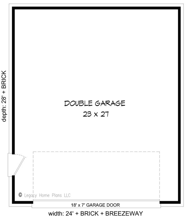 Home Plan - Traditional Floor Plan - Main Floor Plan #932-726