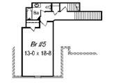 European Style House Plan - 5 Beds 3.5 Baths 3318 Sq/Ft Plan #329-295 