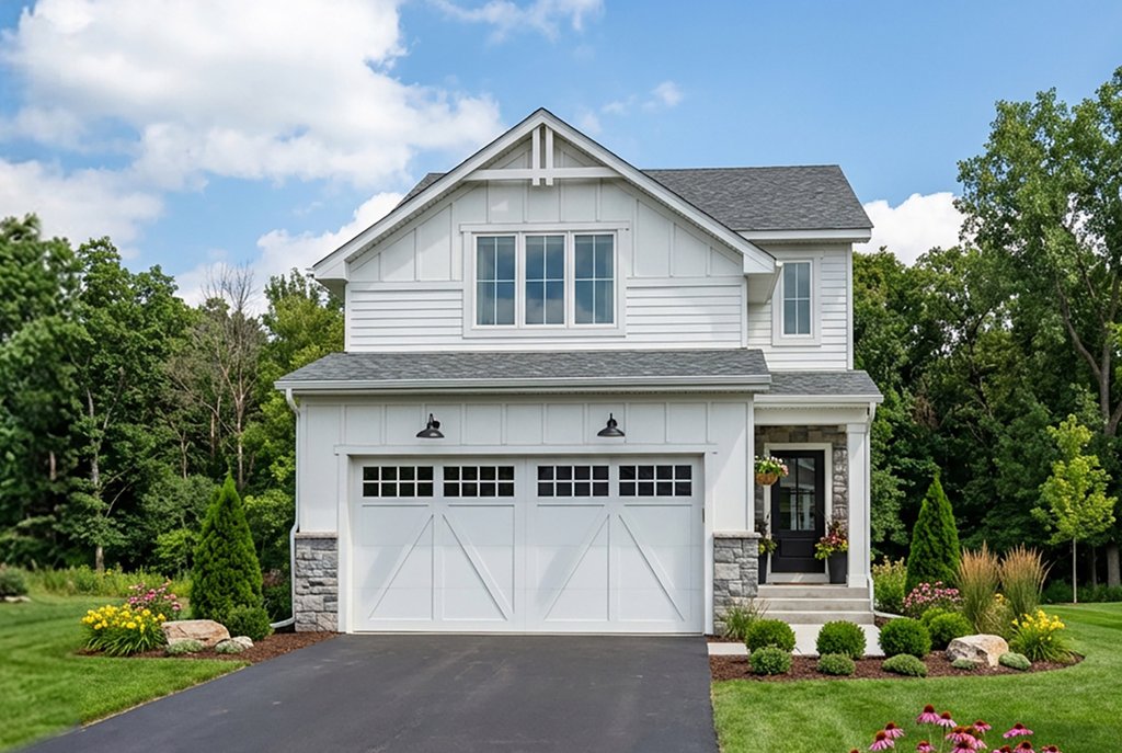 Exterior - Front Elevation 3 for Farmhouse House Plan #51-1517 - 4 bed, 2.5 bath