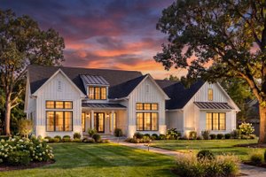 Dream House Plan - Exterior - Front Elevation for Farmhouse House Plan #430-436 - 3 bed, 2 bath