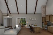 European Style House Plan - 3 Beds 2.5 Baths 2532 Sq/Ft Plan #923-7 Interior 