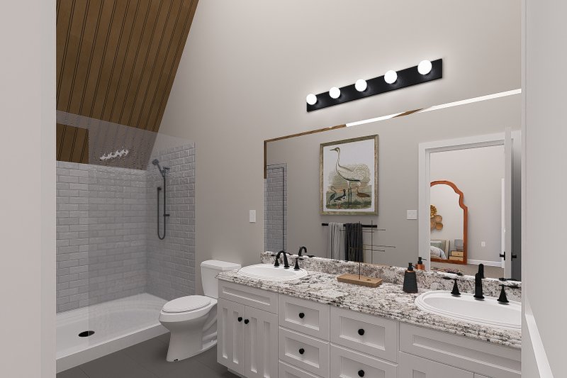 House Plan Design - Interior - Master Bathroom for Barndominium House Plan #1060-270 - 3 bed, 3.5 bath