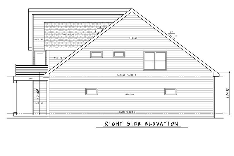 Architectural House Design - Exterior - Front Elevation 3 for Modern House Plan #20-2506 - 4 bed, 3.5 bath