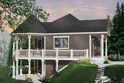 Cottage Style House Plan - 3 Beds 2 Baths 1992 Sq/Ft Plan #23-421 
