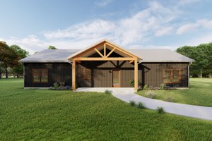 Farmhouse Exterior - Front Elevation Plan #1092-15