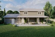 Farmhouse Style House Plan - 4 Beds 2 Baths 1613 Sq/Ft Plan #1060-235 