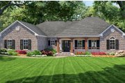 Traditional Style House Plan - 3 Beds 2 Baths 1654 Sq/Ft Plan #21-126 