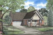 Country Style House Plan - 3 Beds 2 Baths 1447 Sq/Ft Plan #17-2660 