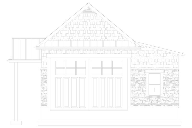 Dream House Plan - Exterior - Front Elevation 3 for European House Plan #1060-73, 0 bath