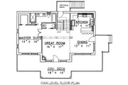 Bungalow Style House Plan - 3 Beds 3.5 Baths 2999 Sq/Ft Plan #117-525 